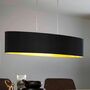Pendant lamp web fabric steel Width 100 cm 3