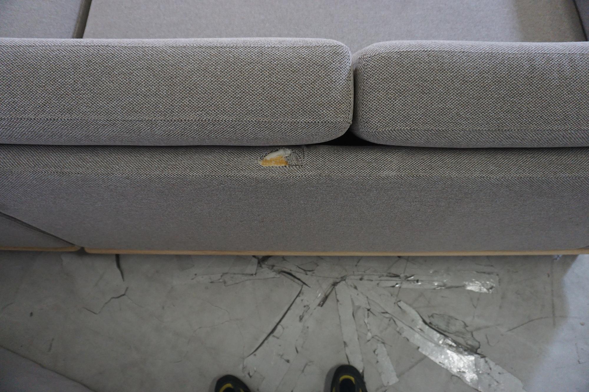 Vilmar Sofa mit Récamiere Rechts Agnes Brown 8