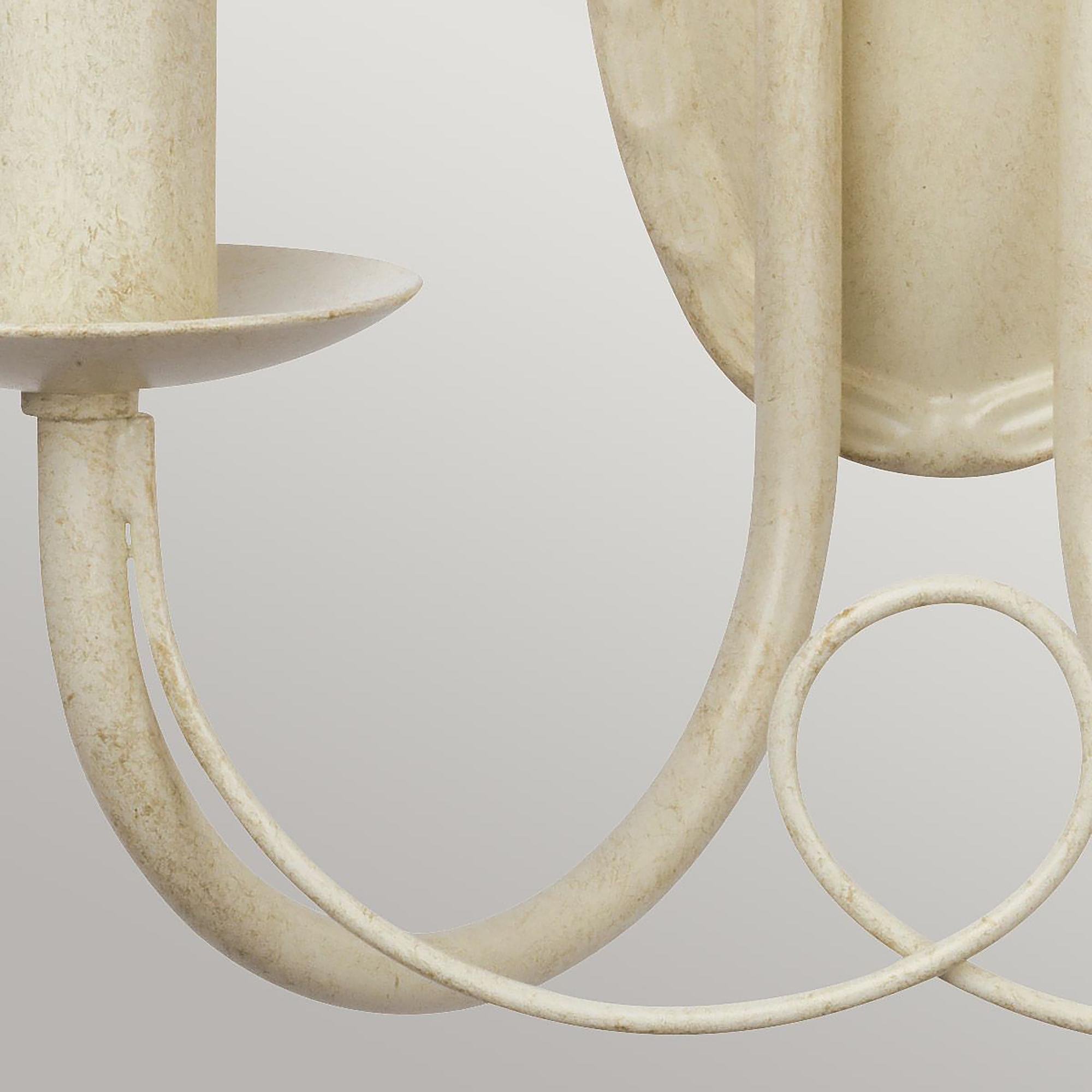 Wall Lamp Minster 2-Light Steel Beige 2