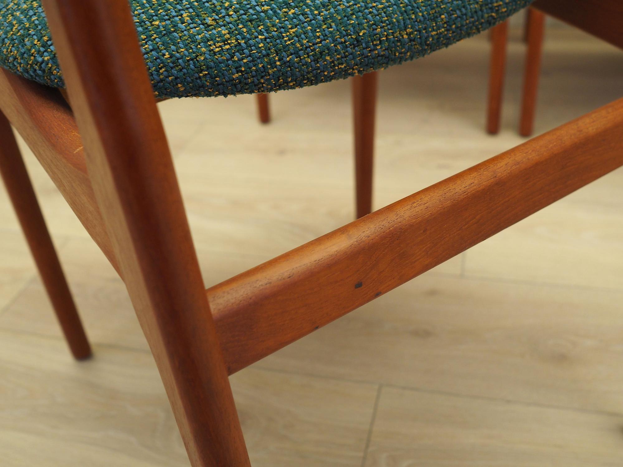 6x Sedie da pranzo in teak anni '60 12