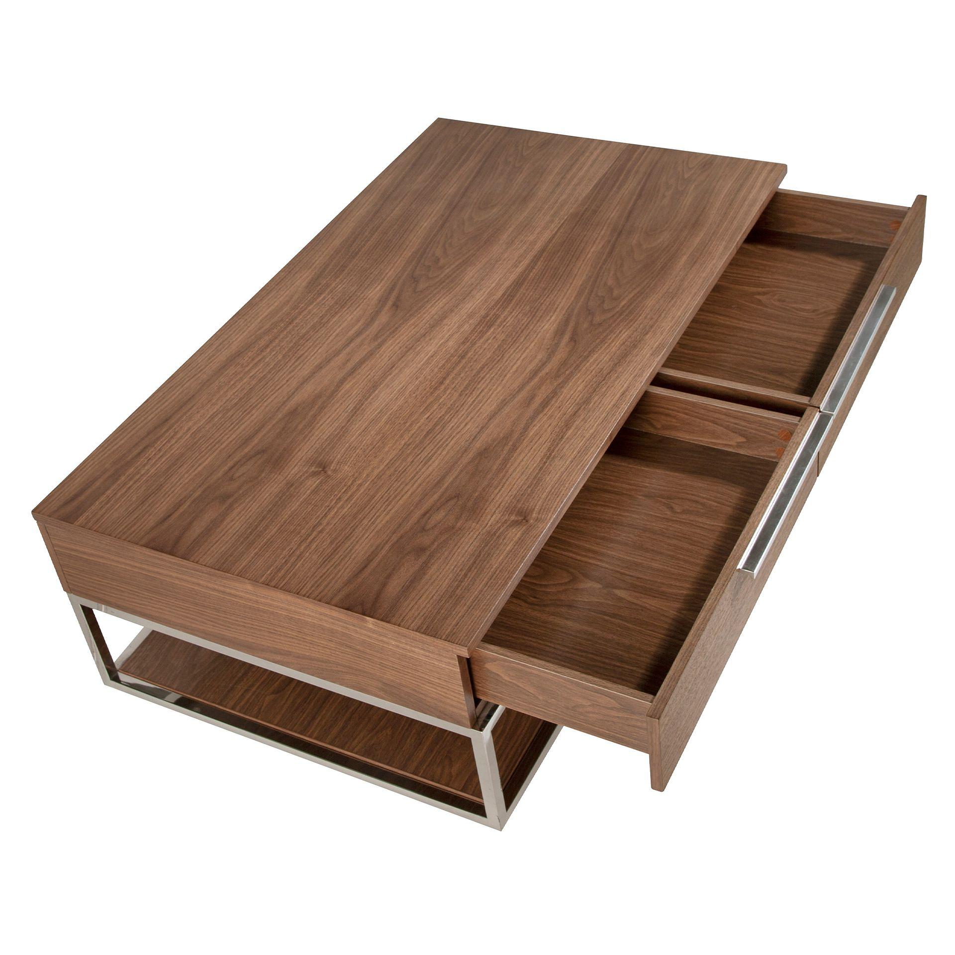 Coffee table brown 6