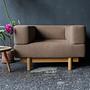 Armchair Textile Brown 0