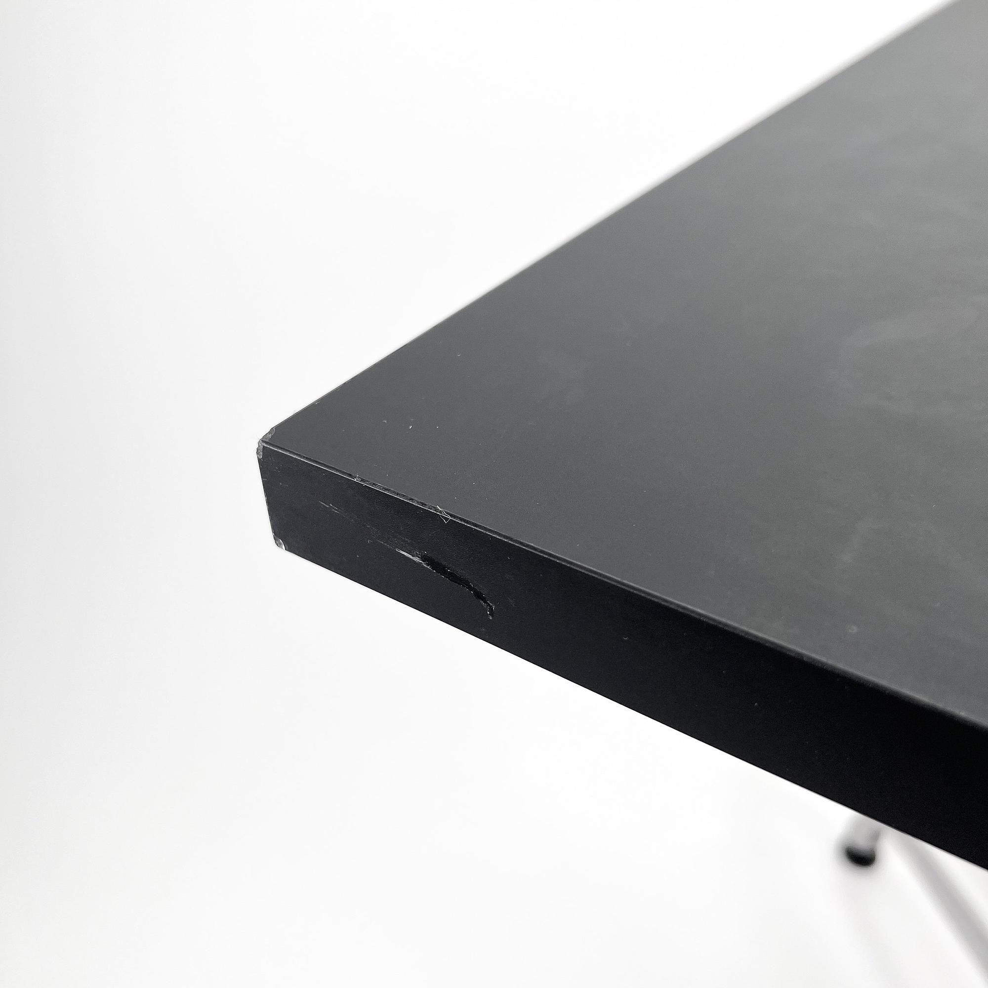 Bistro Table Laminat Schwarz 1