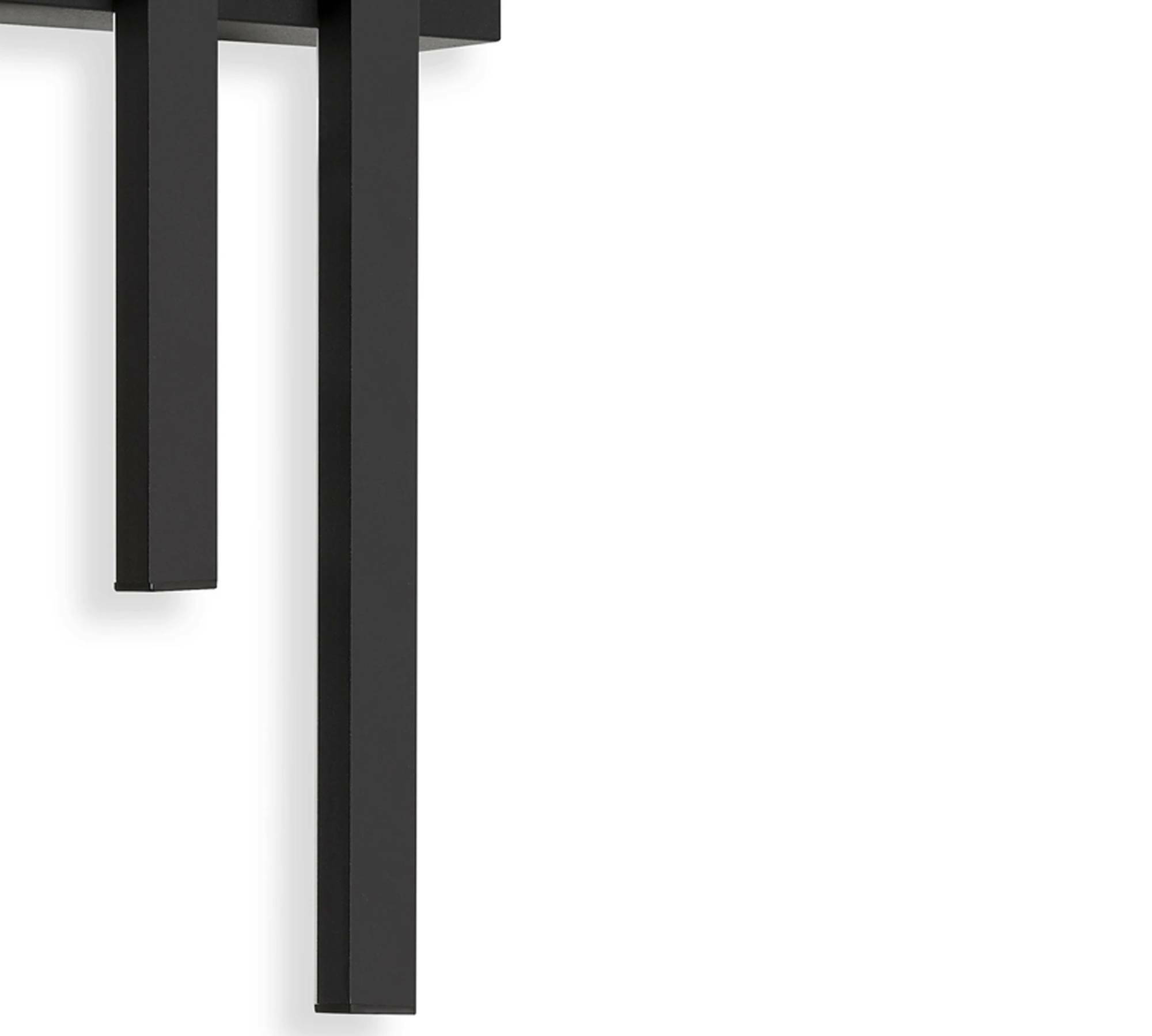 2-burner outdoor light polycarbonate iron black 1