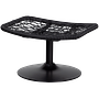 Vive Gartenhocker Polyester Rattan 4