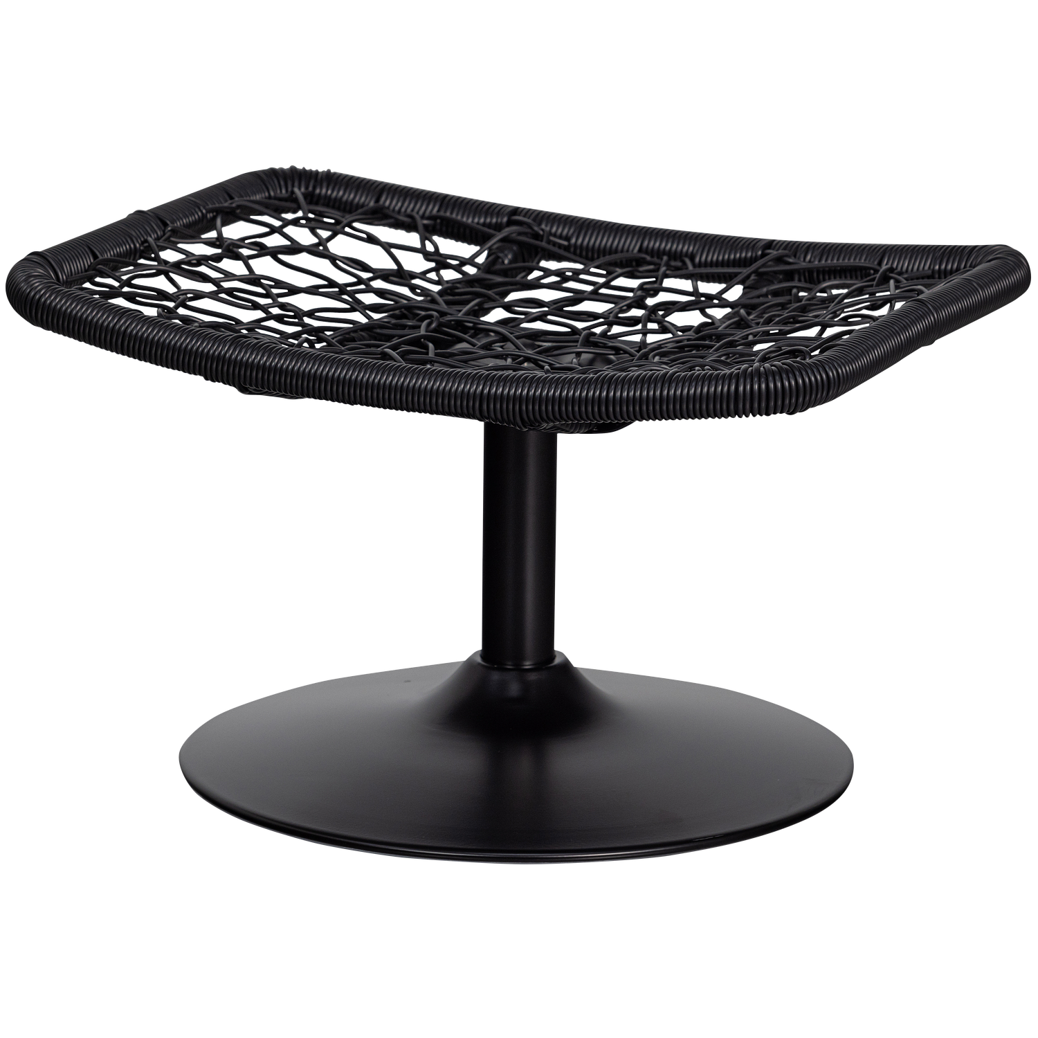 Vive Gartenhocker Polyester Rattan 4