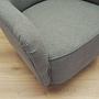 Armchair Textile Wood Grey 11