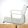 Eames EA 108 Aluminium Chair Drehbar Hopsack Grau 5