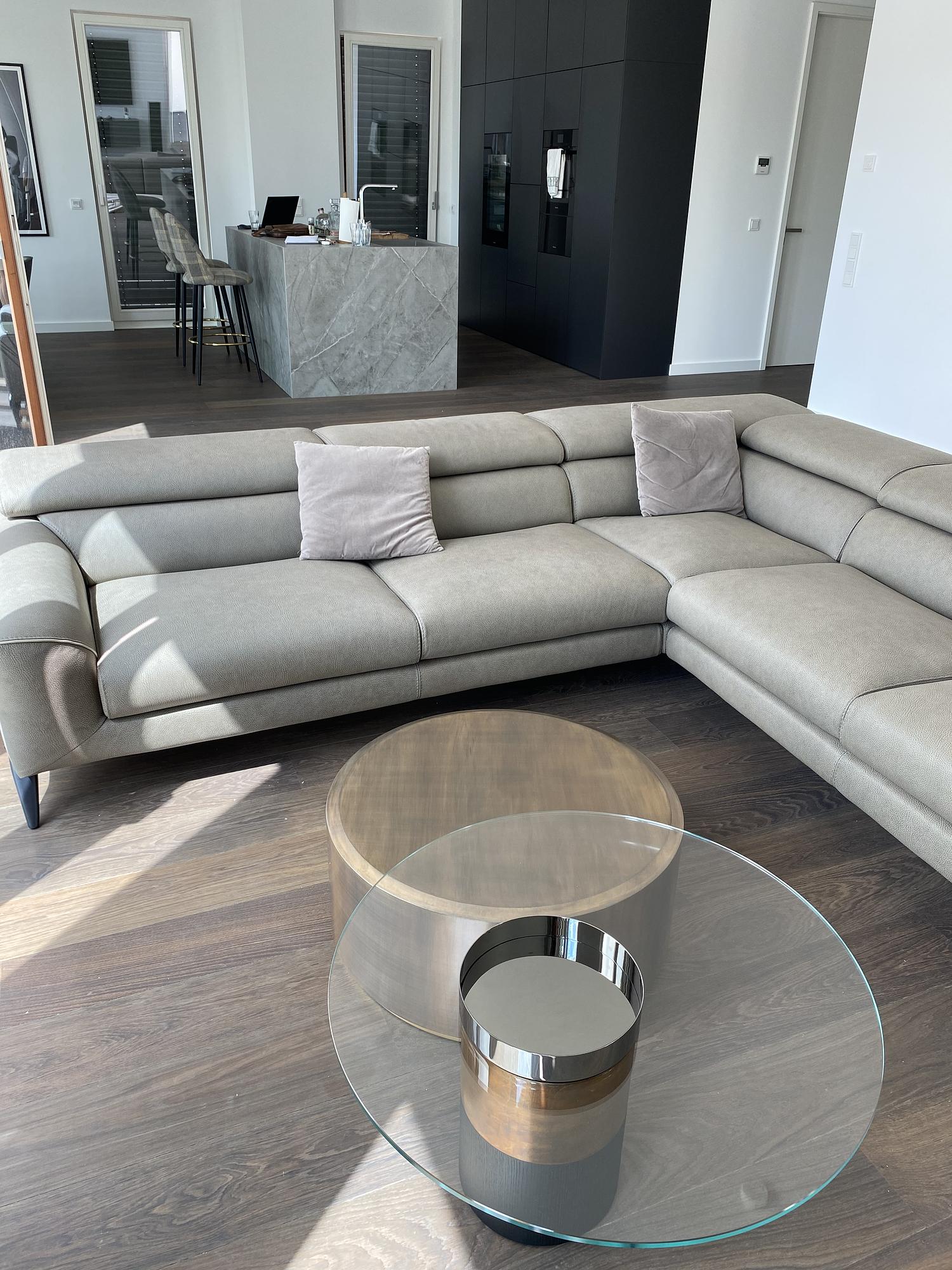 Cinephile Corner Sofa Etoupe 1