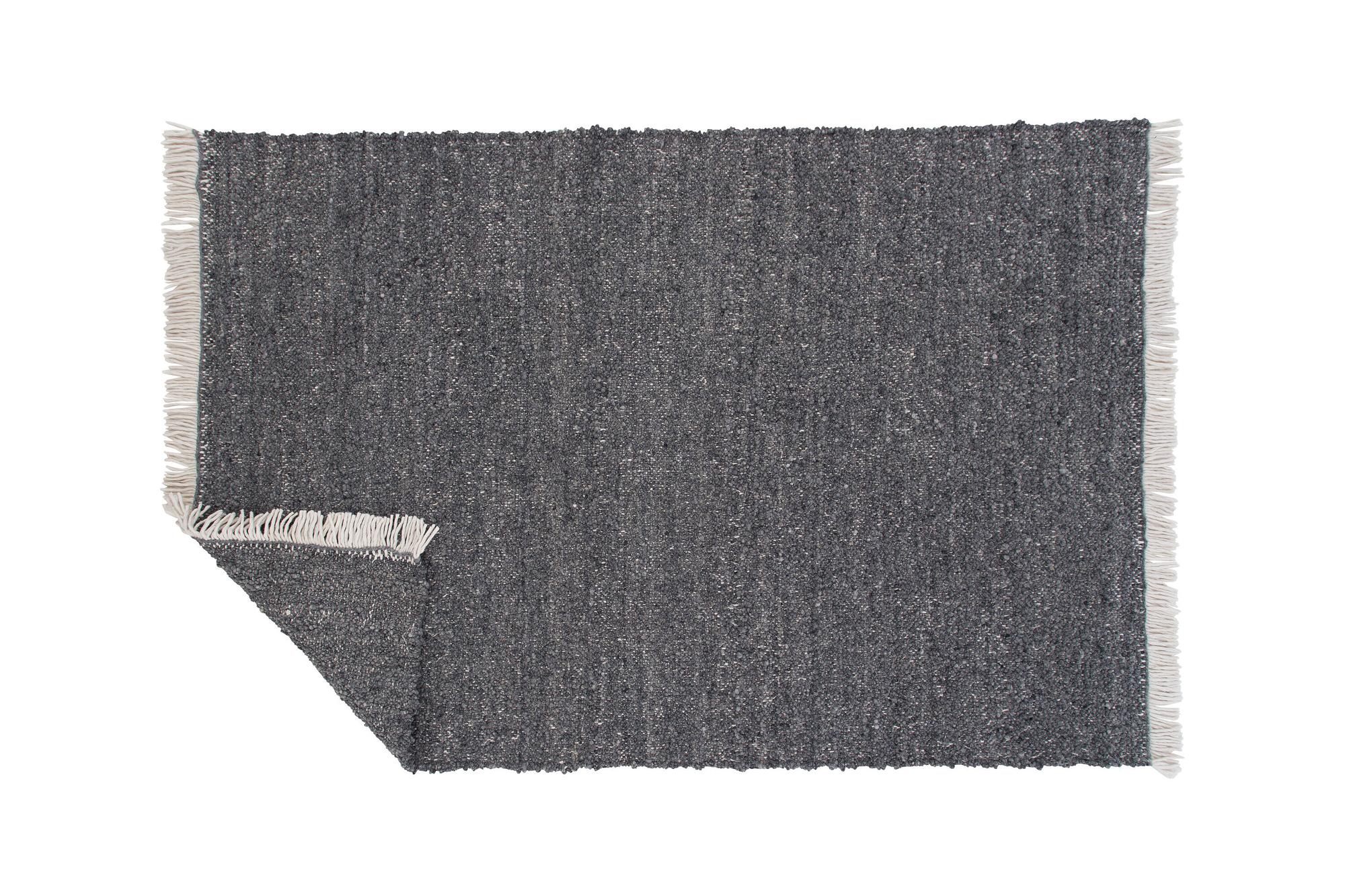 Betina Teppich Wolle 160x230cm Grau 1