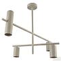 Ceiling light HOVIA 5-Light Cross arm Iron 4