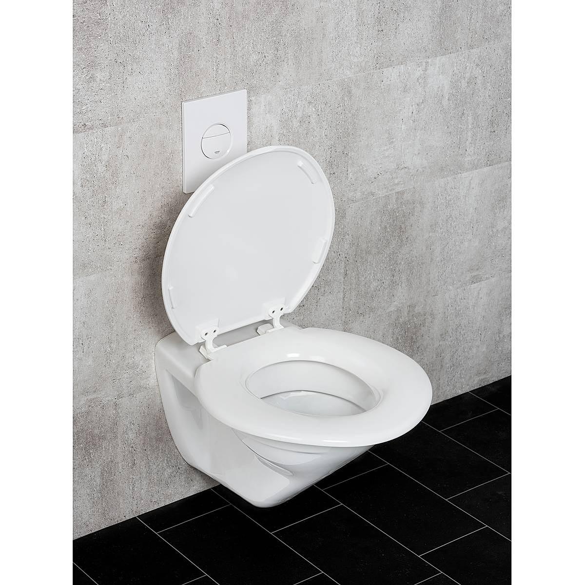 WC-Sitz Torino XXL Duroplast / Kunststoff Weiß 3