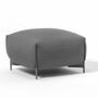 Mochi Pouf Textil Metall Grau 0