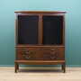 Vintage cabinet walnut wood brown 1960s 1