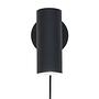 Wall lamp Paris Steel 1-bulb Black 4
