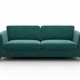Pablo Sofa 3-Sitzer Textil Petrol-Grün 2