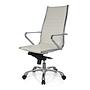 PARIBA III Swivel office chair with casters Faux leather White 9