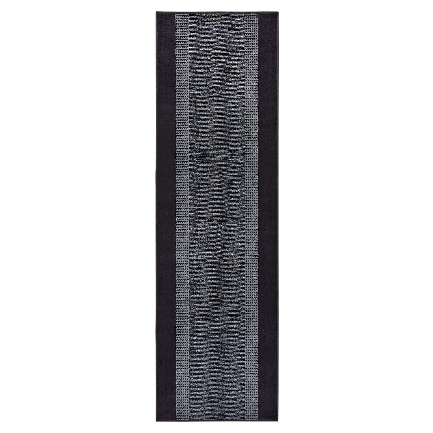 Band Läufer Jute Schwarz 80 x 200 cm 2