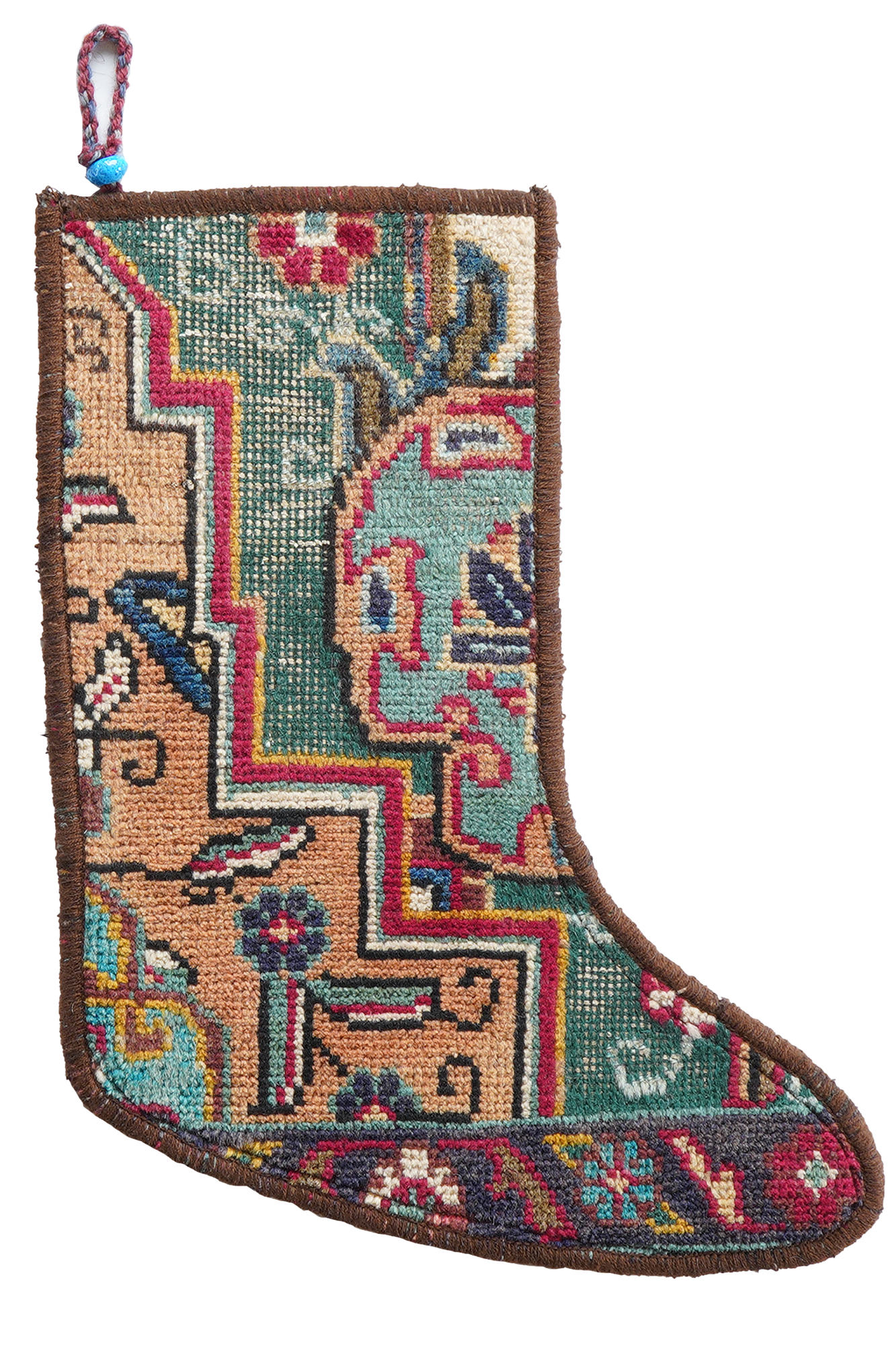 Calza di Natale Lana Multicolore 41x56cm 0