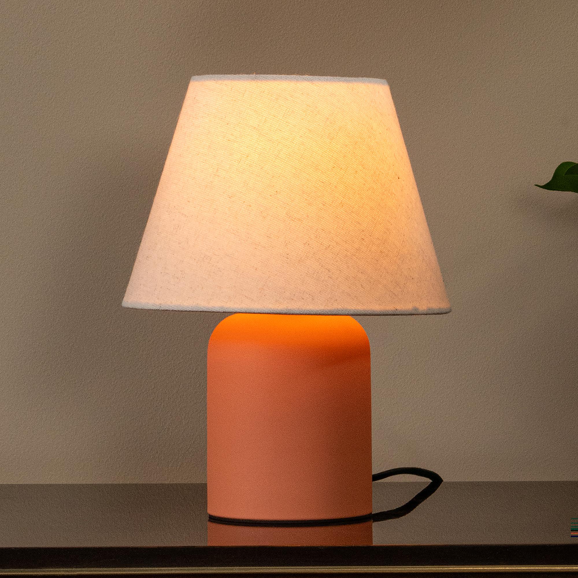 Macia Tischleuchte Keramik Orange 1