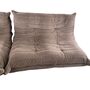 Vintage Togo Lounge Set 5-tlg. Textil Taupe 2