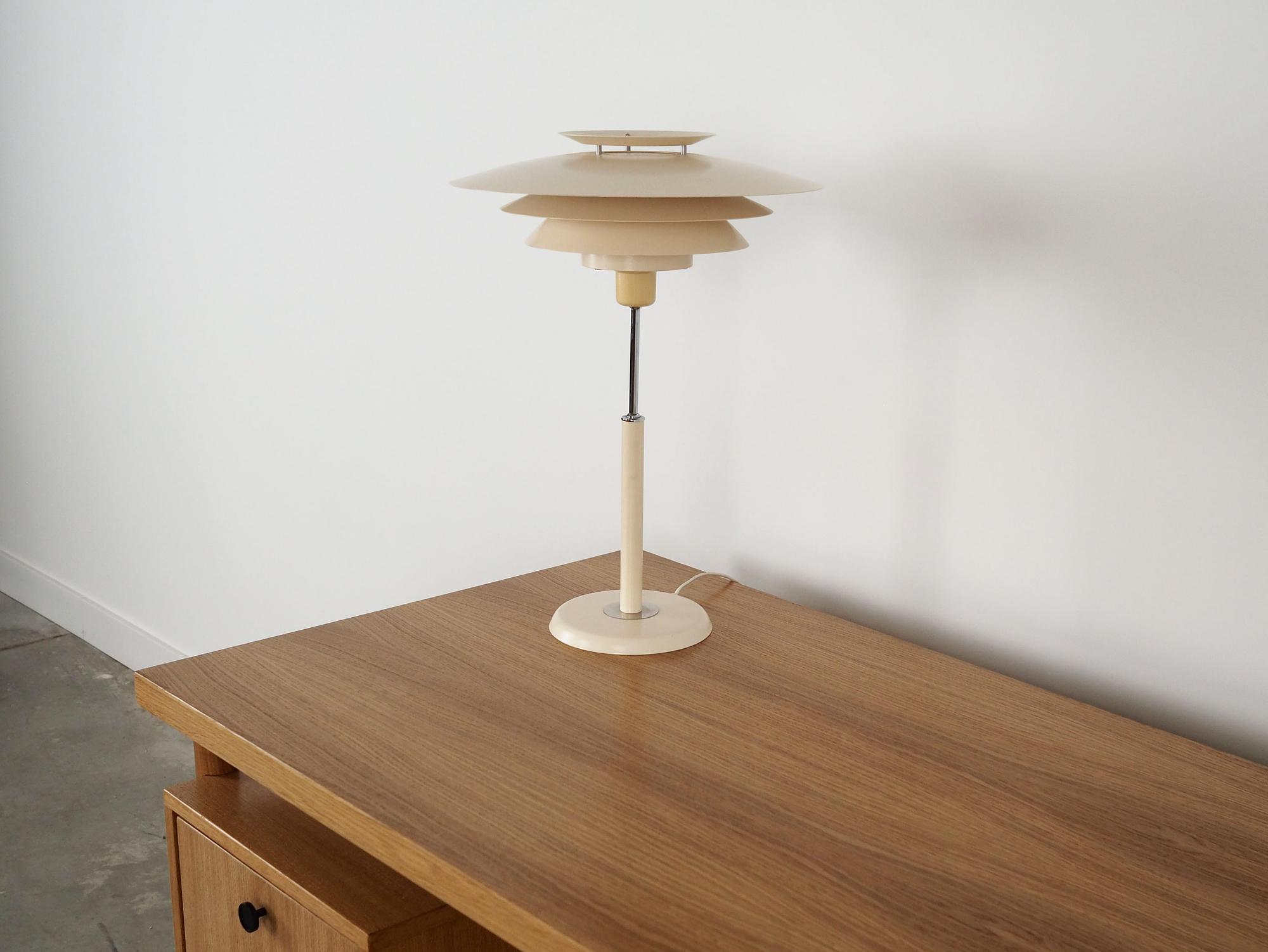 Tischlampe Metall 1970er Jahre 3