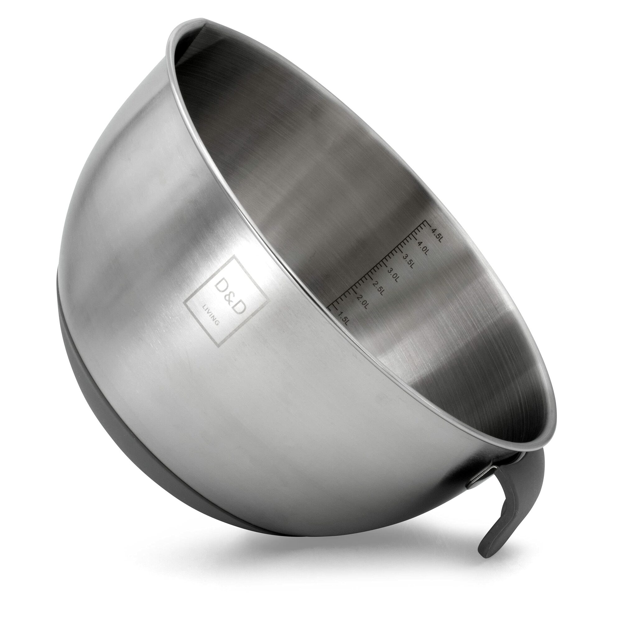Rührschüssel 4,5L Edelstahl Silber 0