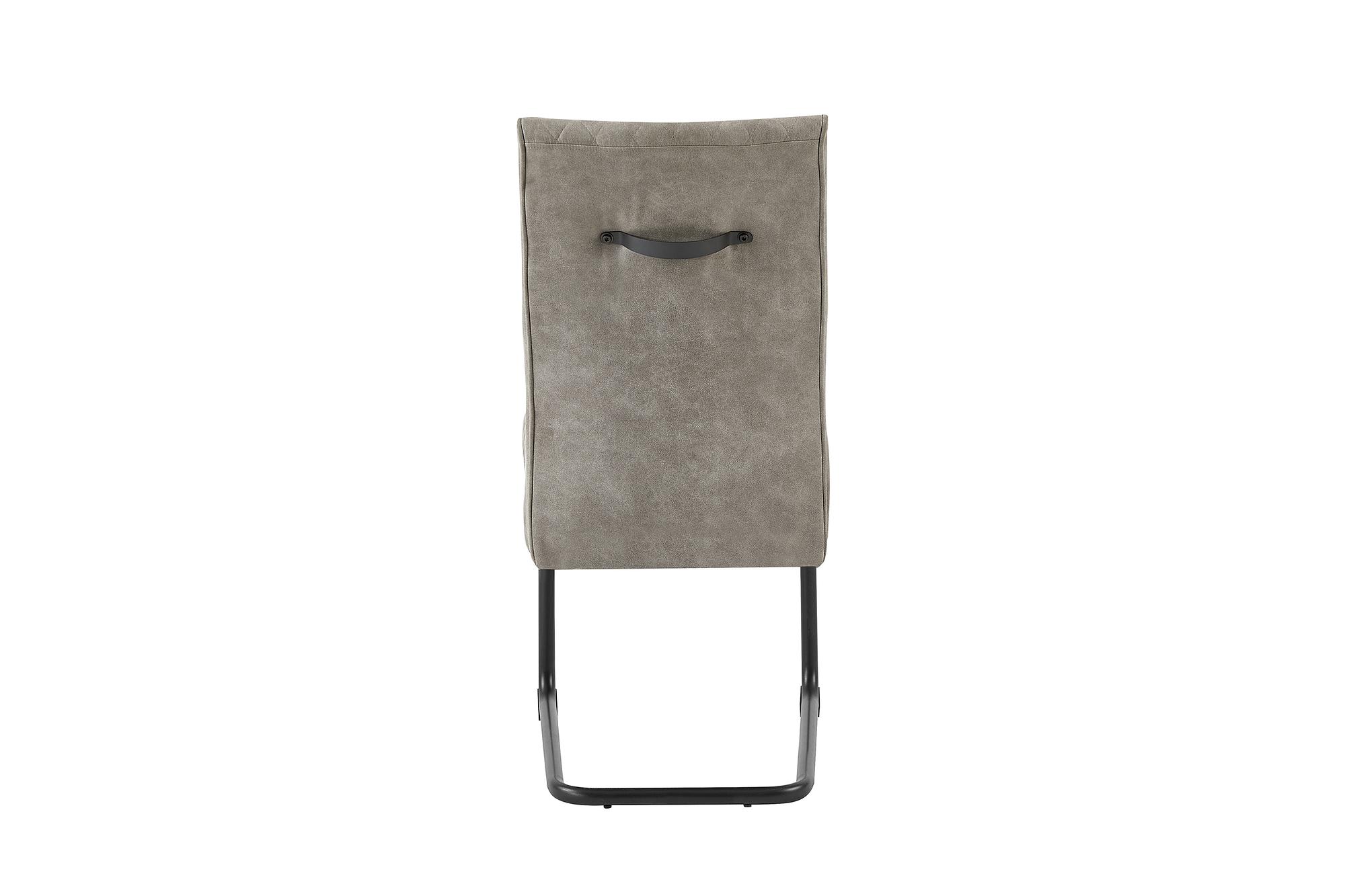 2x Volland Schwingstuhl Taupe 3