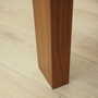 Esstisch Nussbaumholz Braun 6