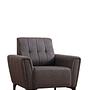 Hamlet 1-seater sofa dark grey 3