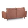 Lungo Sofa 2-Sitzer Hellbraun 9