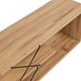 Zigzag Lowboard Holz Eiche 8