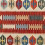 Kilim Gashgai Teppich Mehrfarbig 3