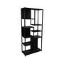 Levels Regal Mangoholz Metall Schwarz 1