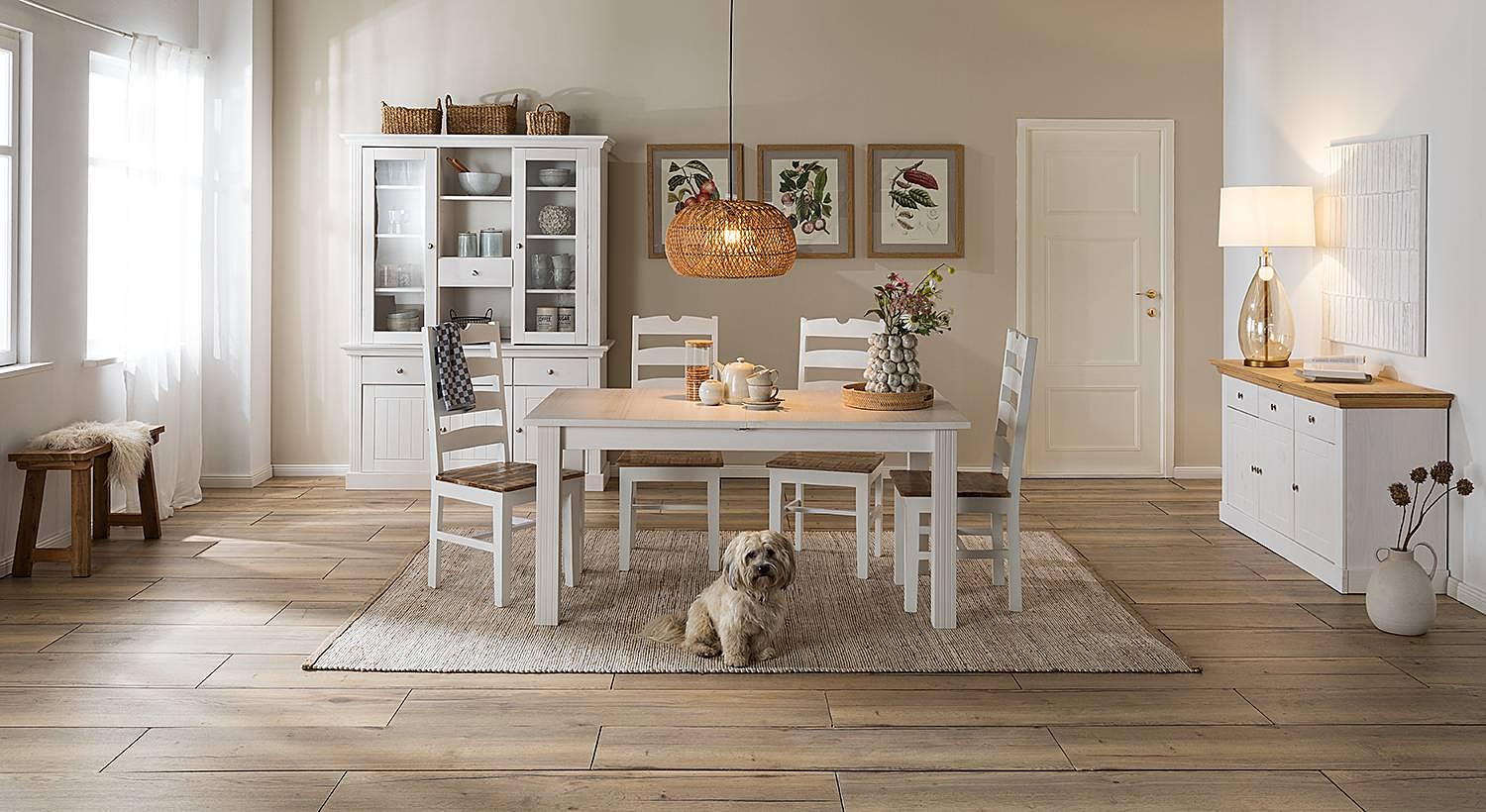 Madame Verre Tischleuchte XL Glas Metall Leinen Gold 2