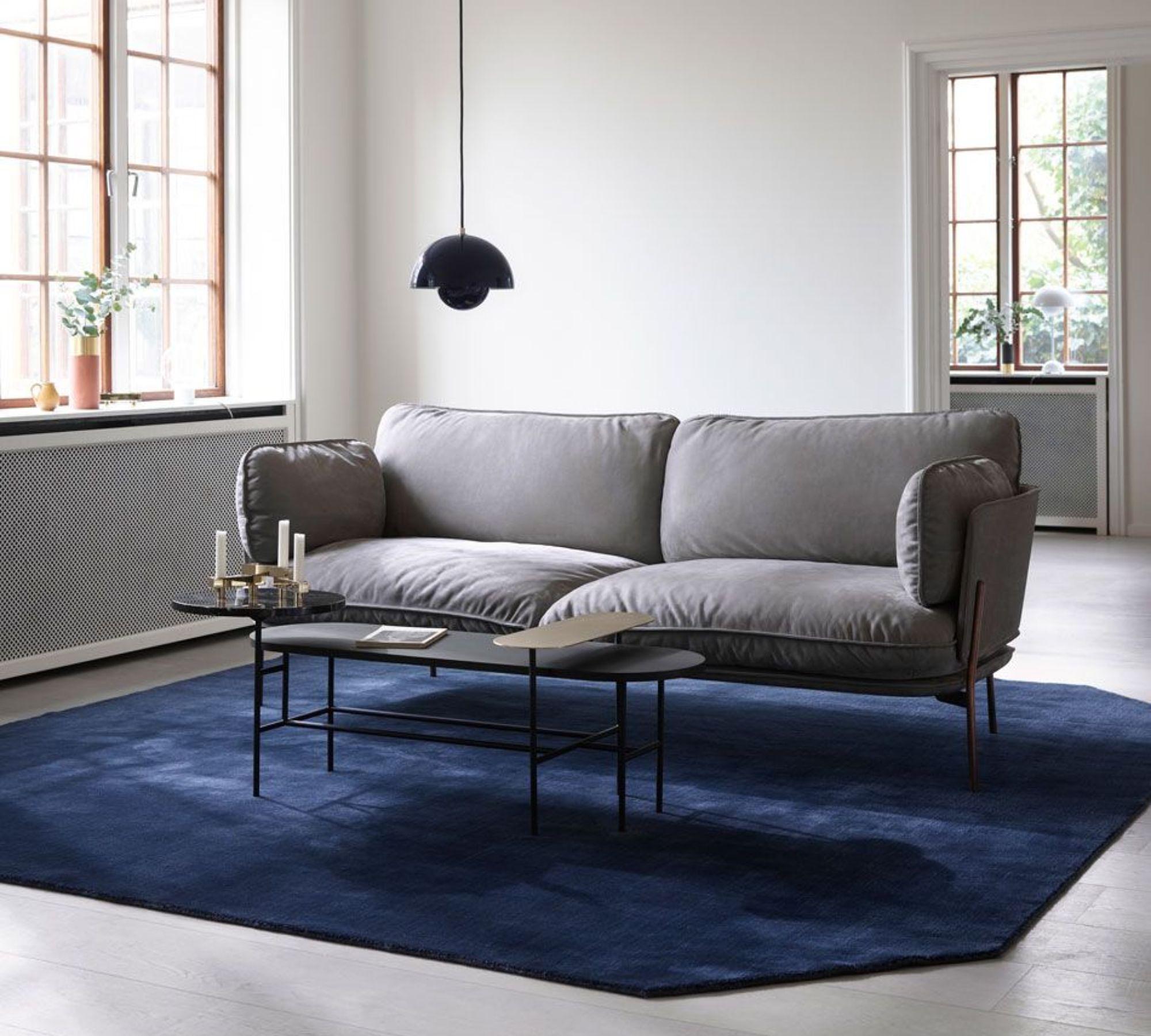 The Moor AP6 Teppich Wolle Thunder Blue 0