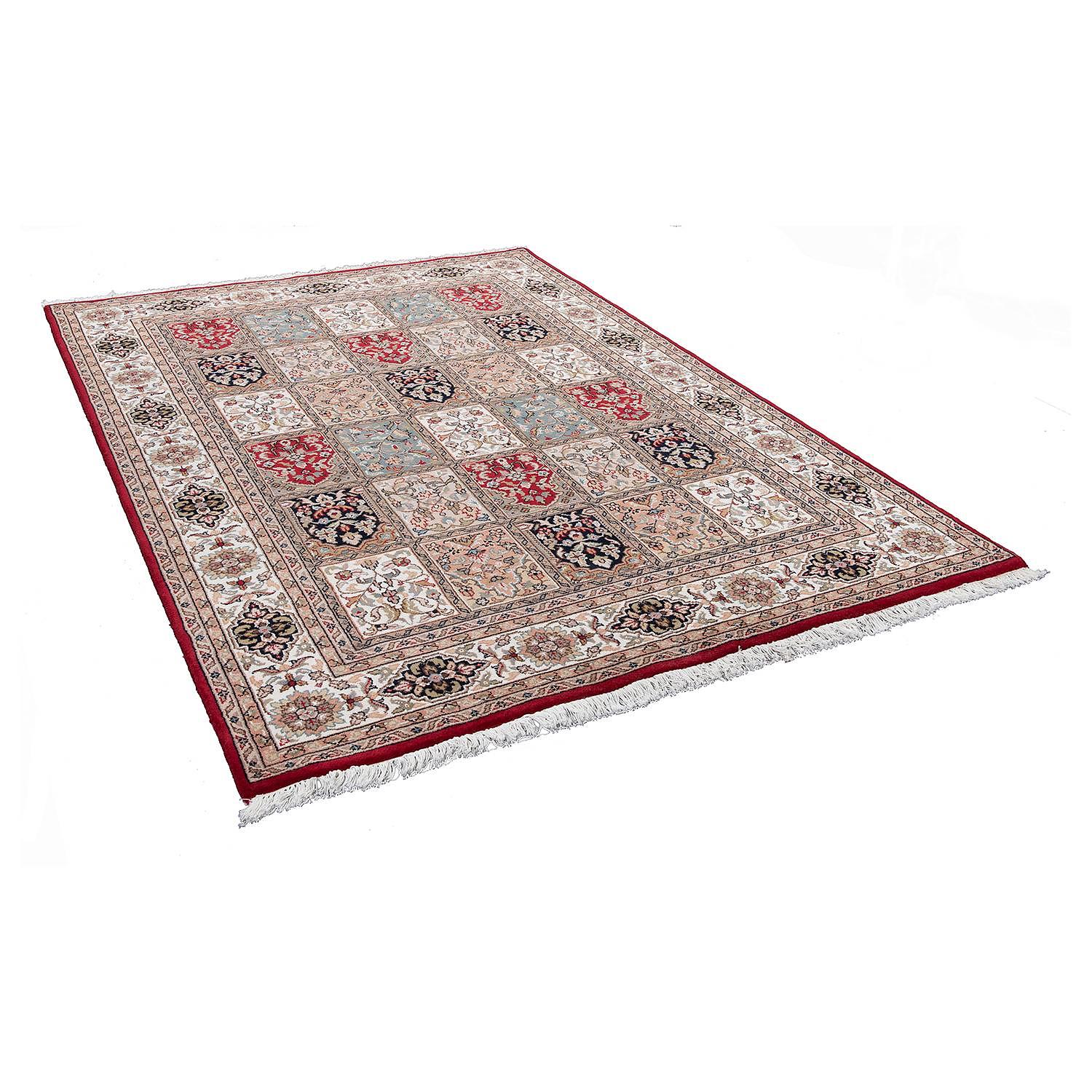 Benares Bachtiari Teppich Schurwolle Rot 60 x 90 cm 1