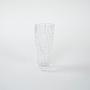 Ice glass vase 1970s 2