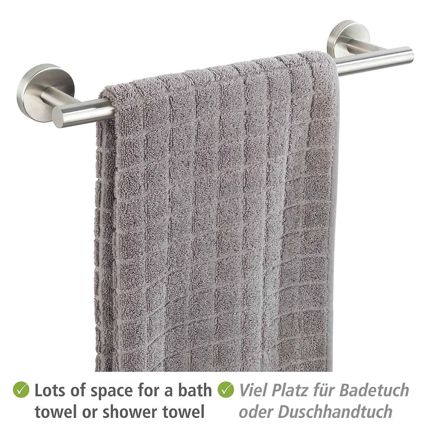 Badetuchstange Bosio Edelstahl Matt 3