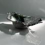 Vintage Schale Metall Silber 1970er Jahre 1
