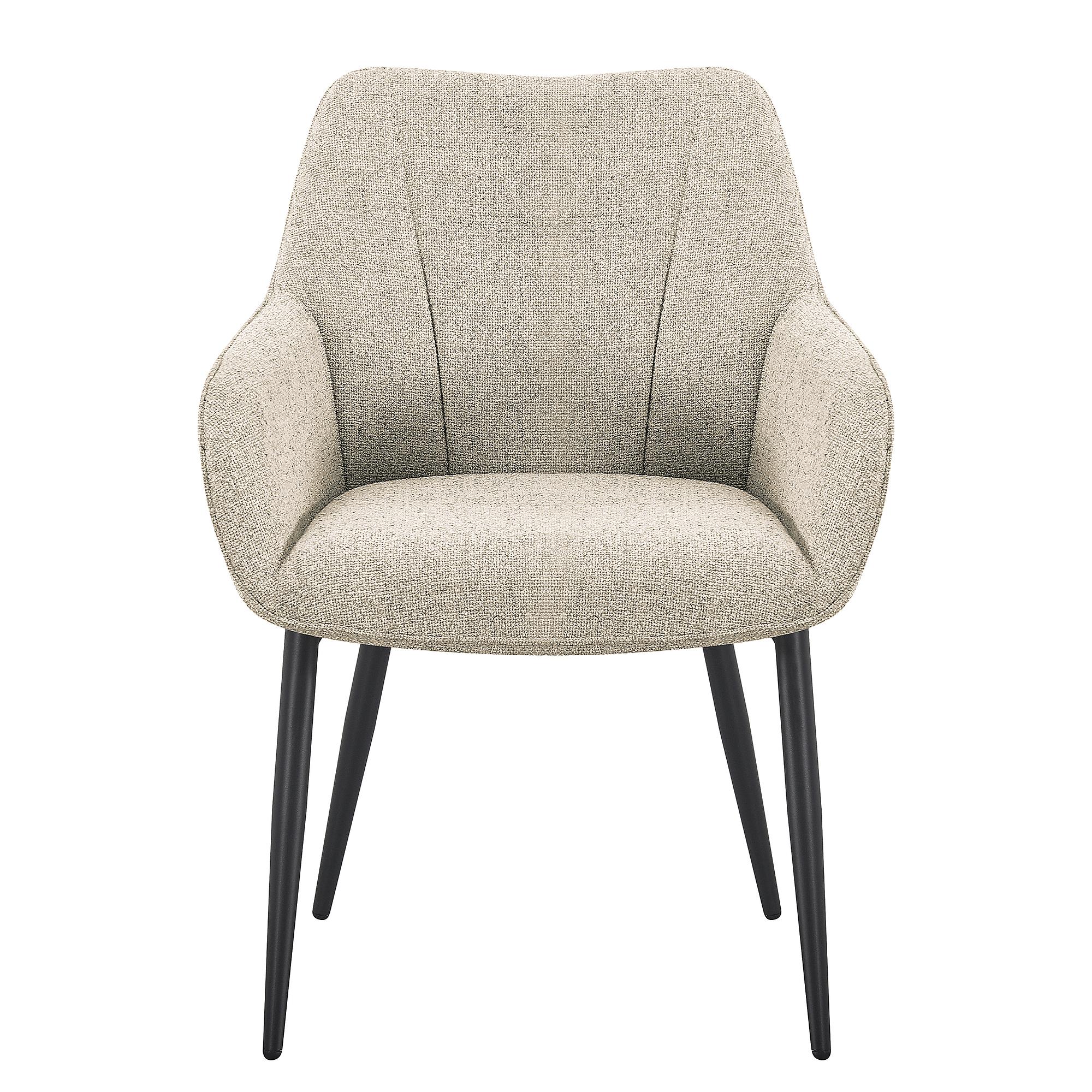 2x Armlehnenstuhl AELHA Beige 2