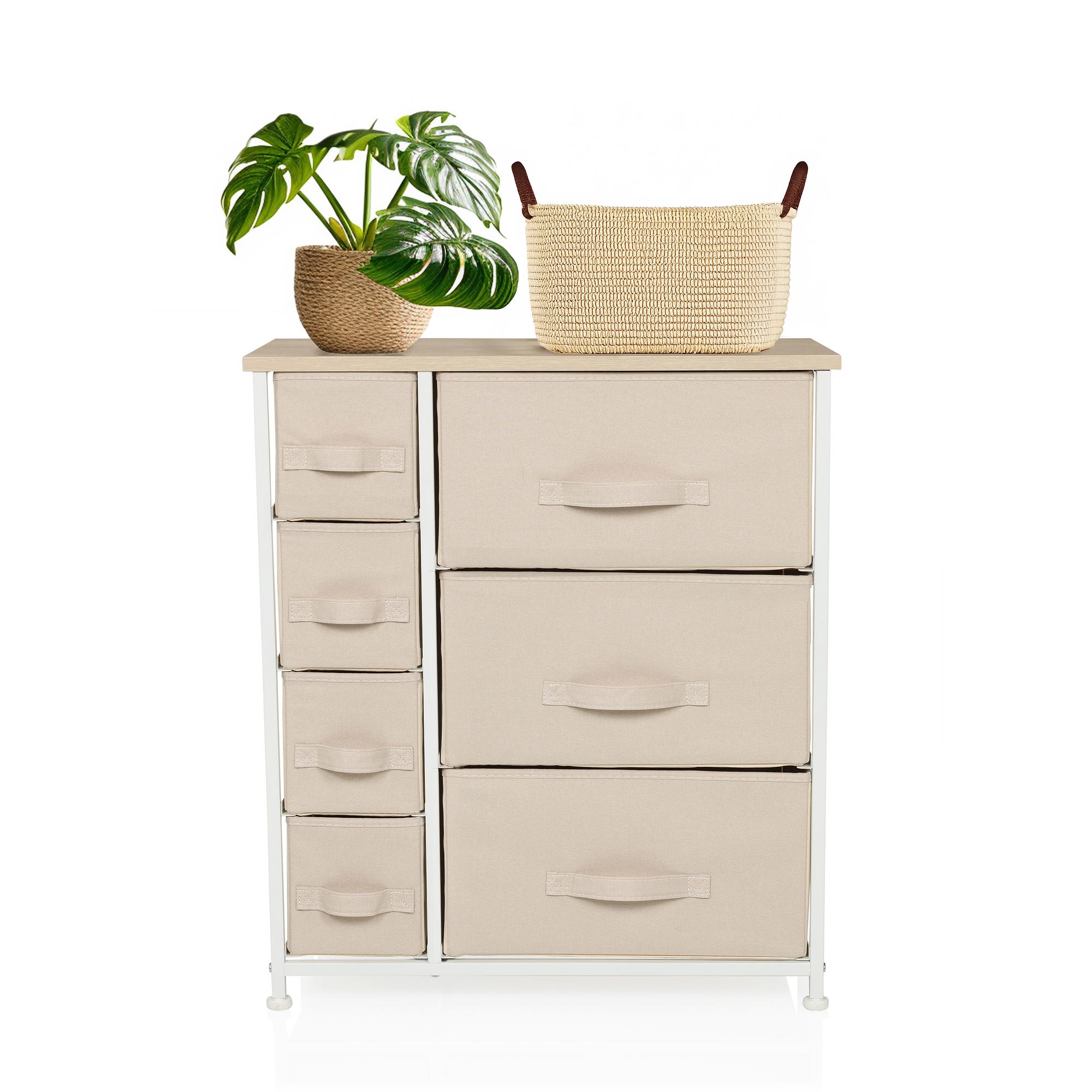 FOLDRESS B Regal with 7 compartments Beige 1