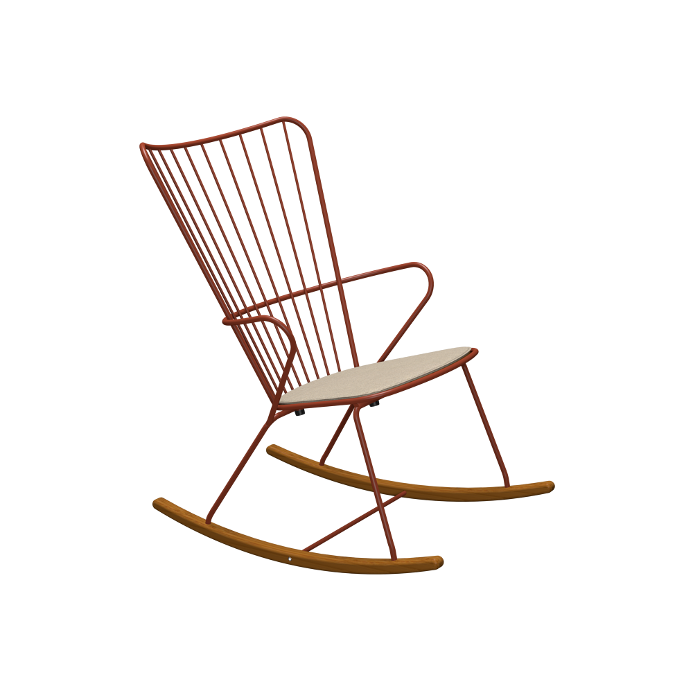 PAON Schaukelstuhl Orange 0