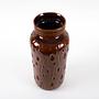 Ceramic Vase Brown 1960s 5