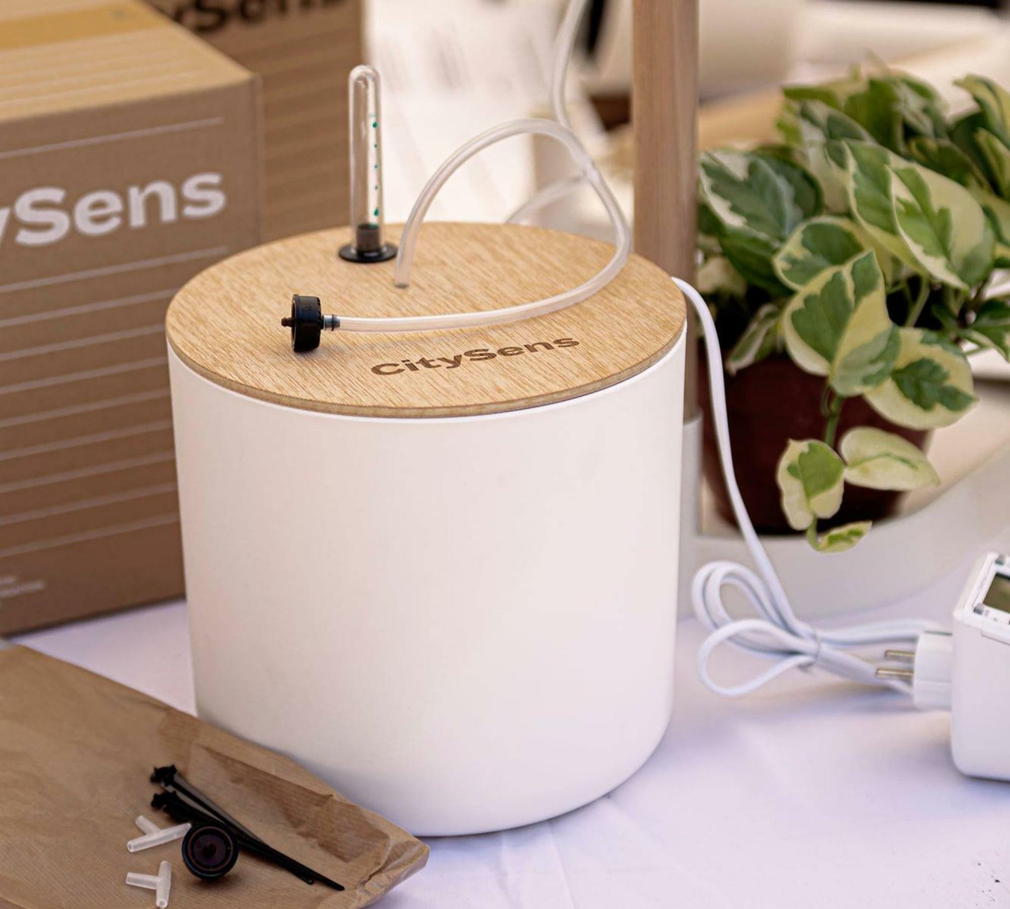 Automatic drip irrigation for plants White 4