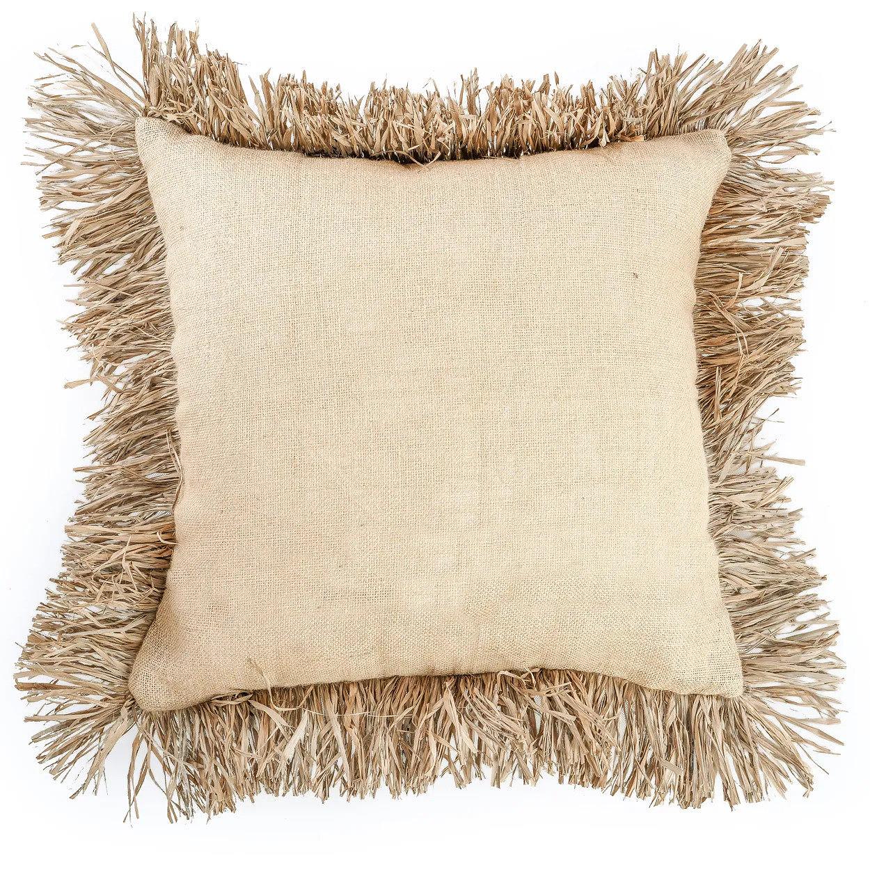 Bonita Kissenhülle Jute Beige 60x60cm 0