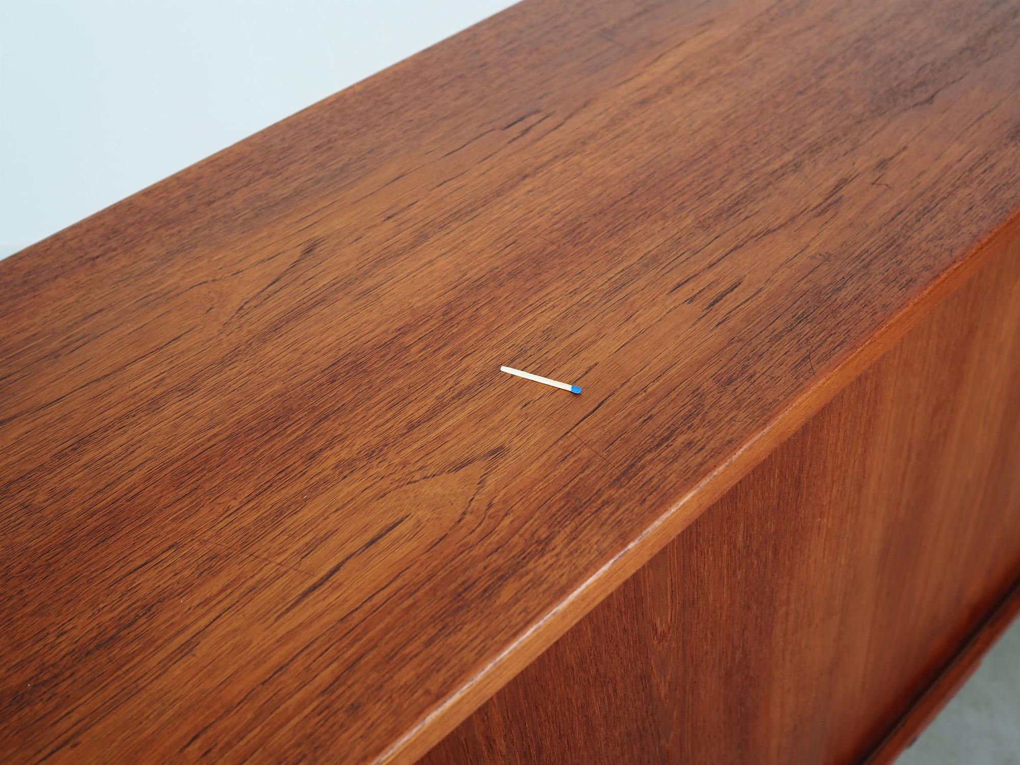 Highboard Teak Brown 1970s 10