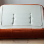 Togo Sofa 2-seater velvet amber-orange 6