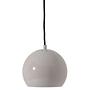 Pendant Light Ball Ø18 Glossy Light Grey 0