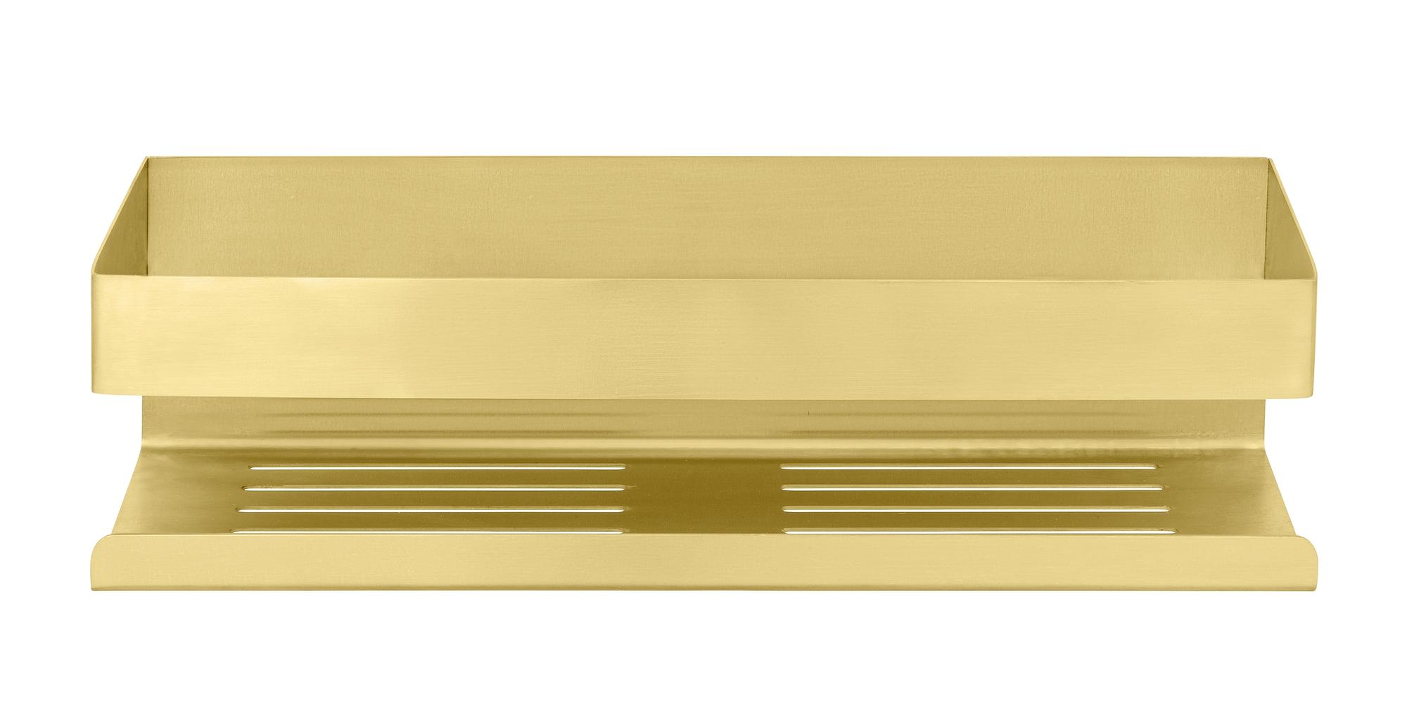 Shower shelf Genova Stainless steel Gold 2